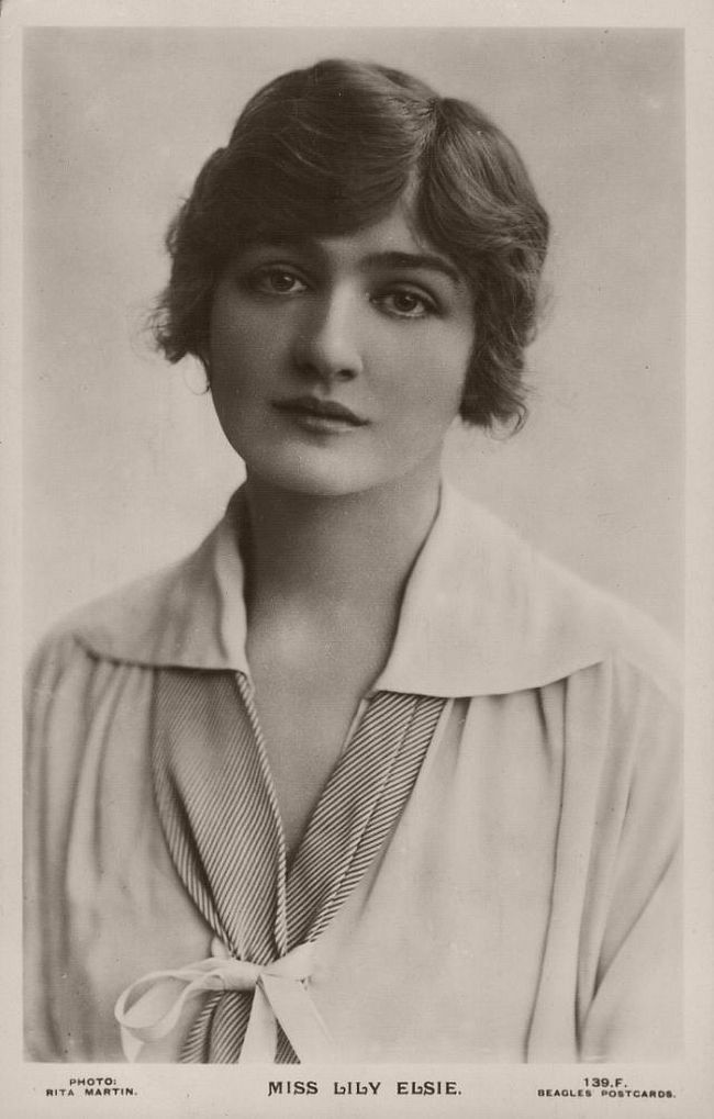 Vintage: Portrait Of Miss Lily Elsie (1900S And 1910S)