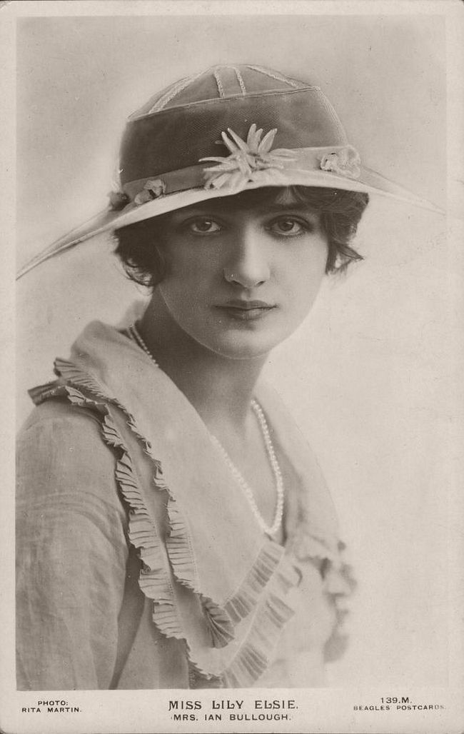 Vintage: Portrait Of Miss Lily Elsie (1900S And 1910S)