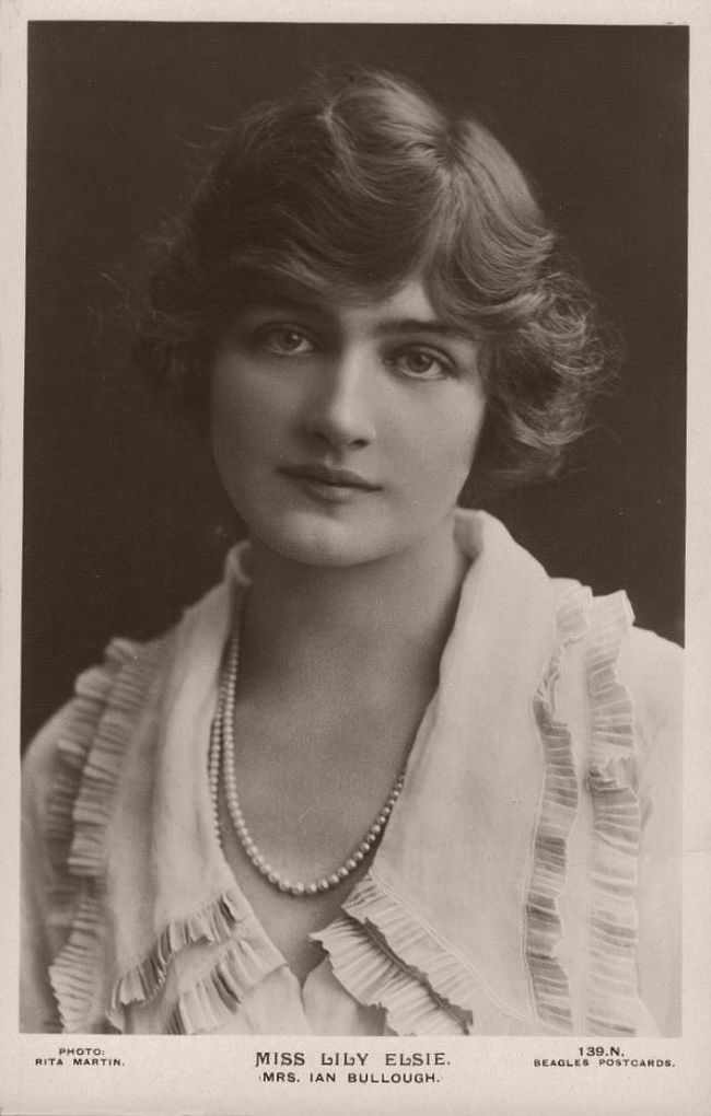 Vintage: Portrait Of Miss Lily Elsie (1900S And 1910S)