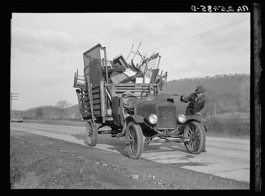 Vintage: Moving Day (early 20th Century) MONOVISIONS Black White Vintage: Moving Day (early 20th Century) MONOVISIONS Black White