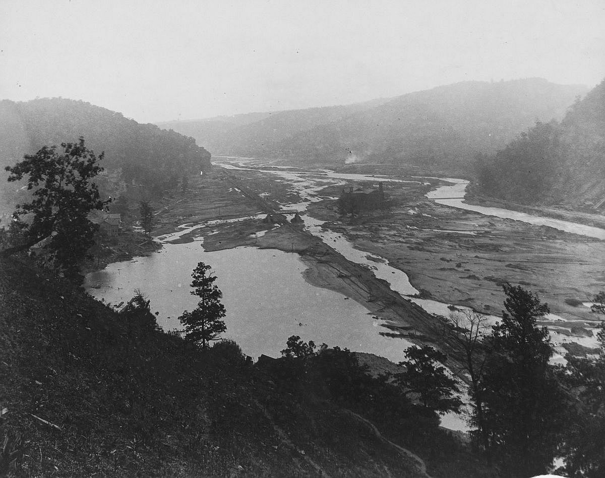 The Conemaugh Valley.  Image: Library of Congress