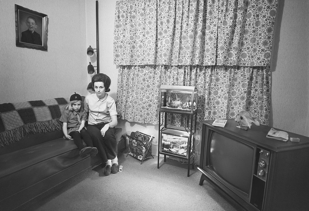 Barbara’s Friends, Living Room, New Bedford, MA, 1972 