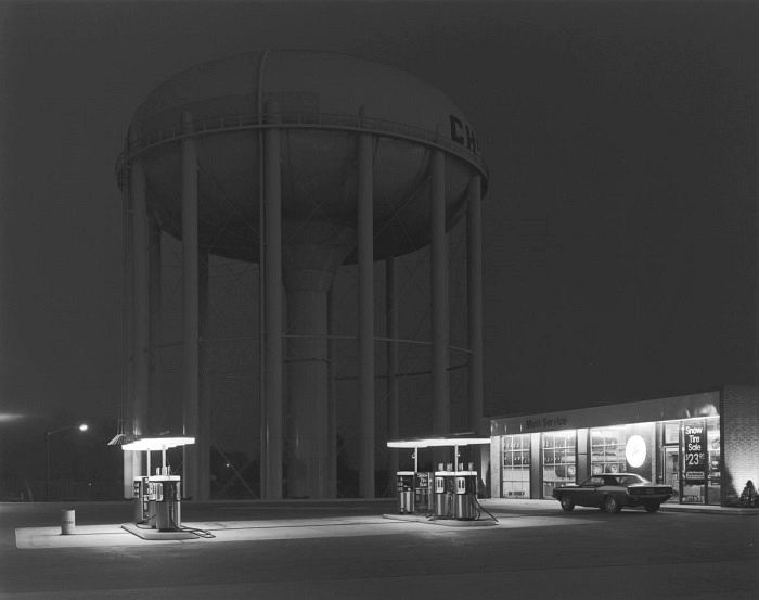 Petit's Mobil Station, Cherry Hill, New Jersey, 1974