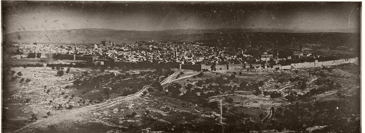 Joseph-Philibert Girault de Prangey, Jérusalem: vue panoramique, 1842