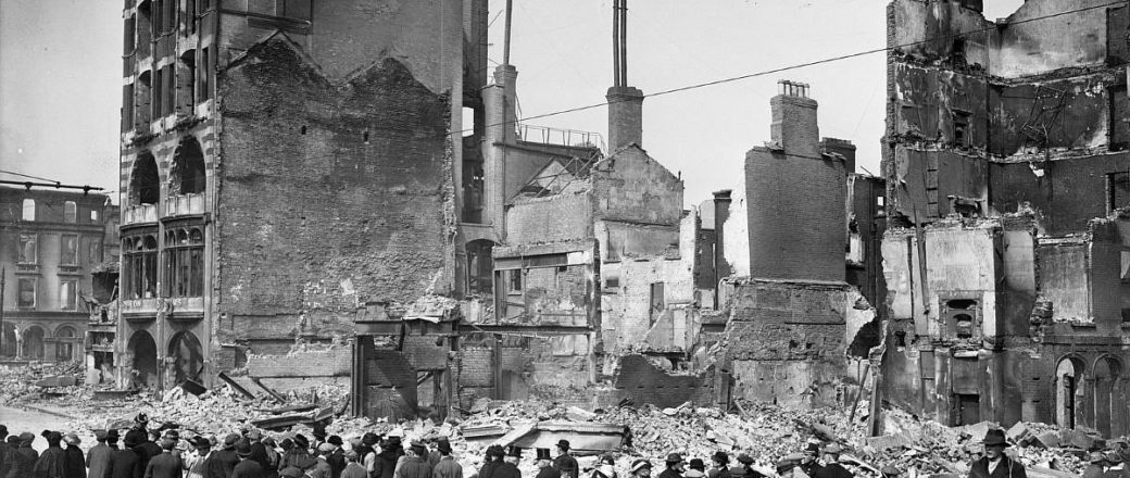 Vintage: 1916 Easter Rising in Dublin