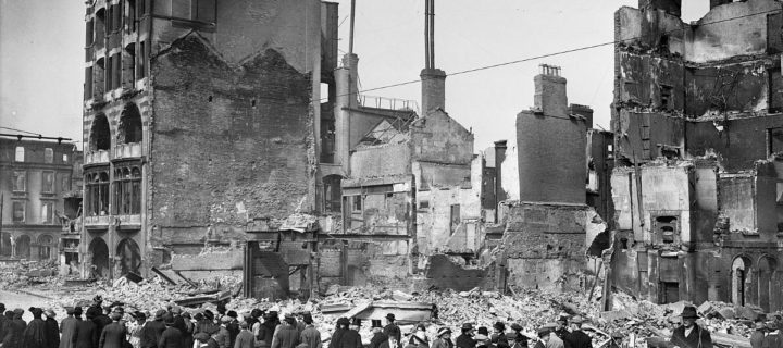 Vintage: 1916 Easter Rising in Dublin