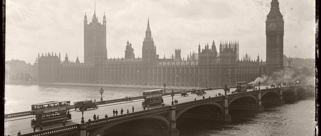 Vintage: London by Rex Hazlewood (1918-1919)