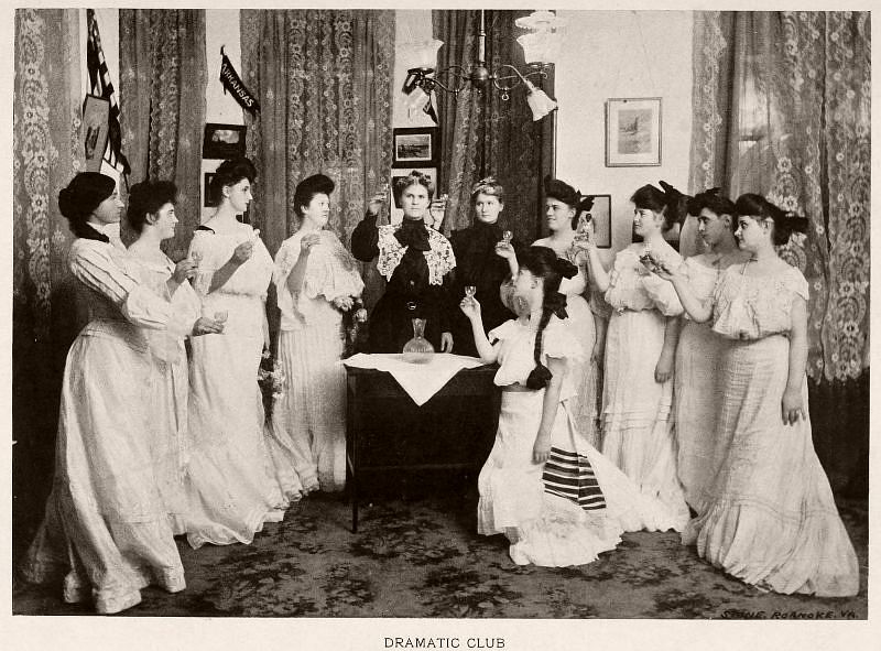 Dramatic Club, Baptist Female University, 1904
