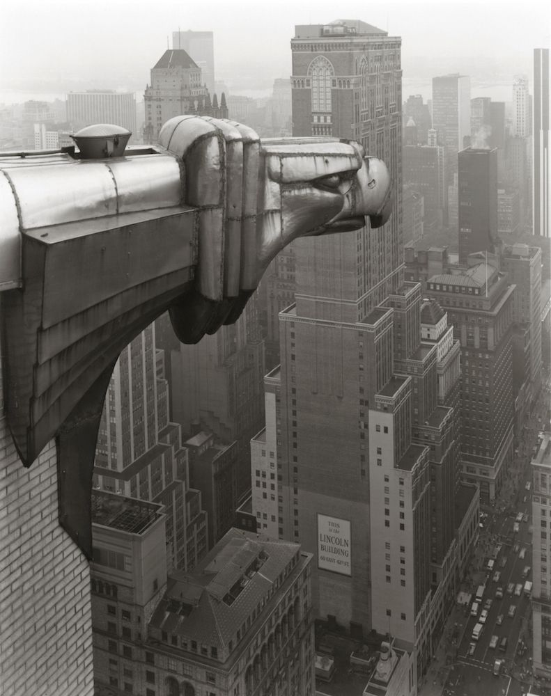 George Tice (b. 1938, Newark) From the Chrysler Building, New York 1978, printed 2017 Double-coated platinum/palladium print
