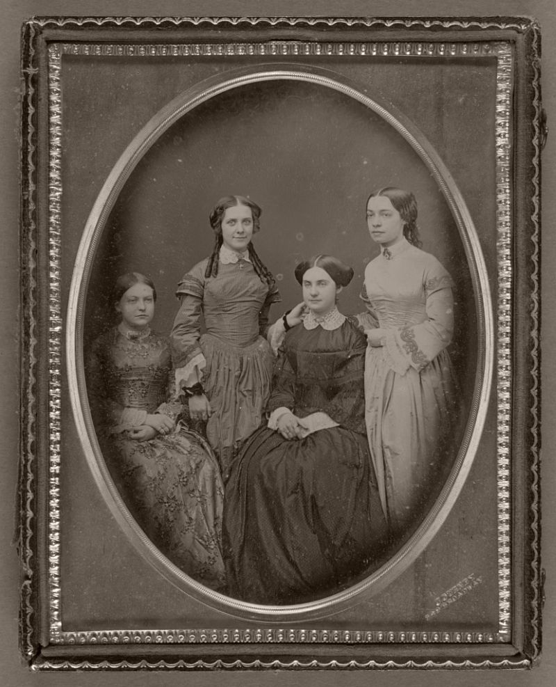 Portrait of Four Women], American, about 1852 - 1857