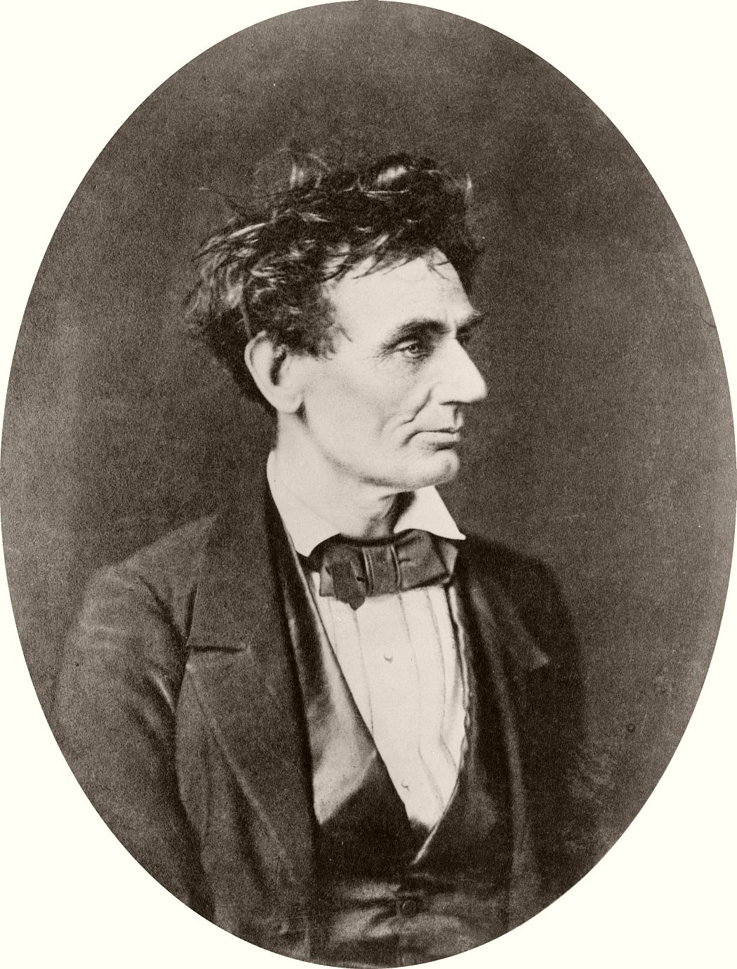 Abraham Lincoln: Immediately prior to Senate nomination, Chicago, Illinois, 1857 