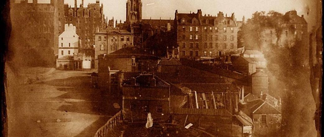 Vintage: Edinburgh, Scotland in Calotype (1840s)