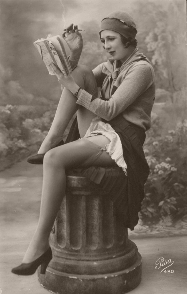 Vintage: Portraits of Lucette Desmoulins by Biederer Brothers (1920s