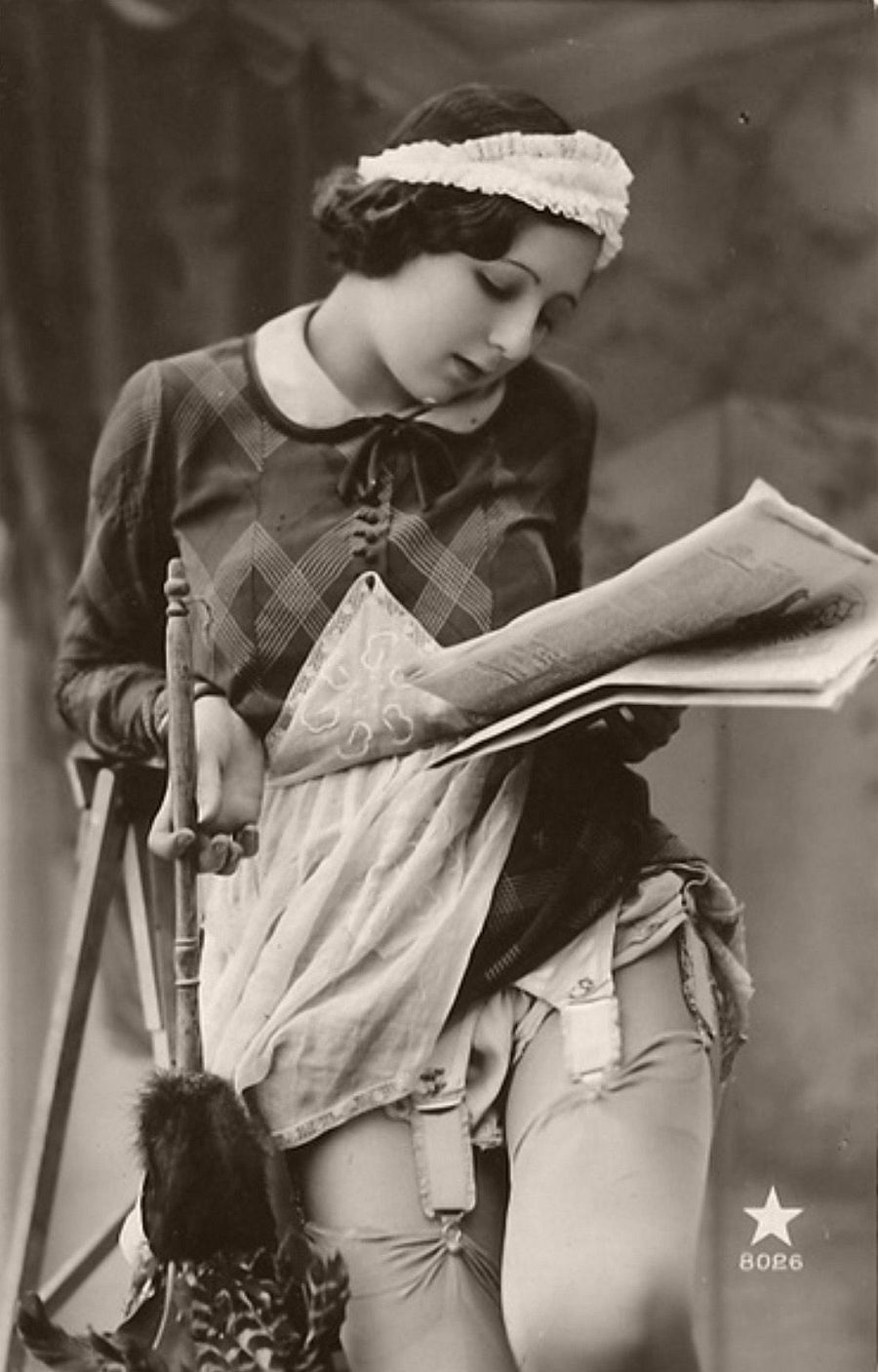 Vintage: Portraits of Lucette Desmoulins by Biederer Brothers (1920s) .