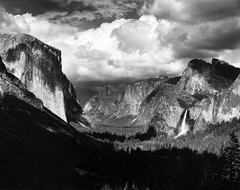 Thunderstorm, Yosemite Valley, 1945