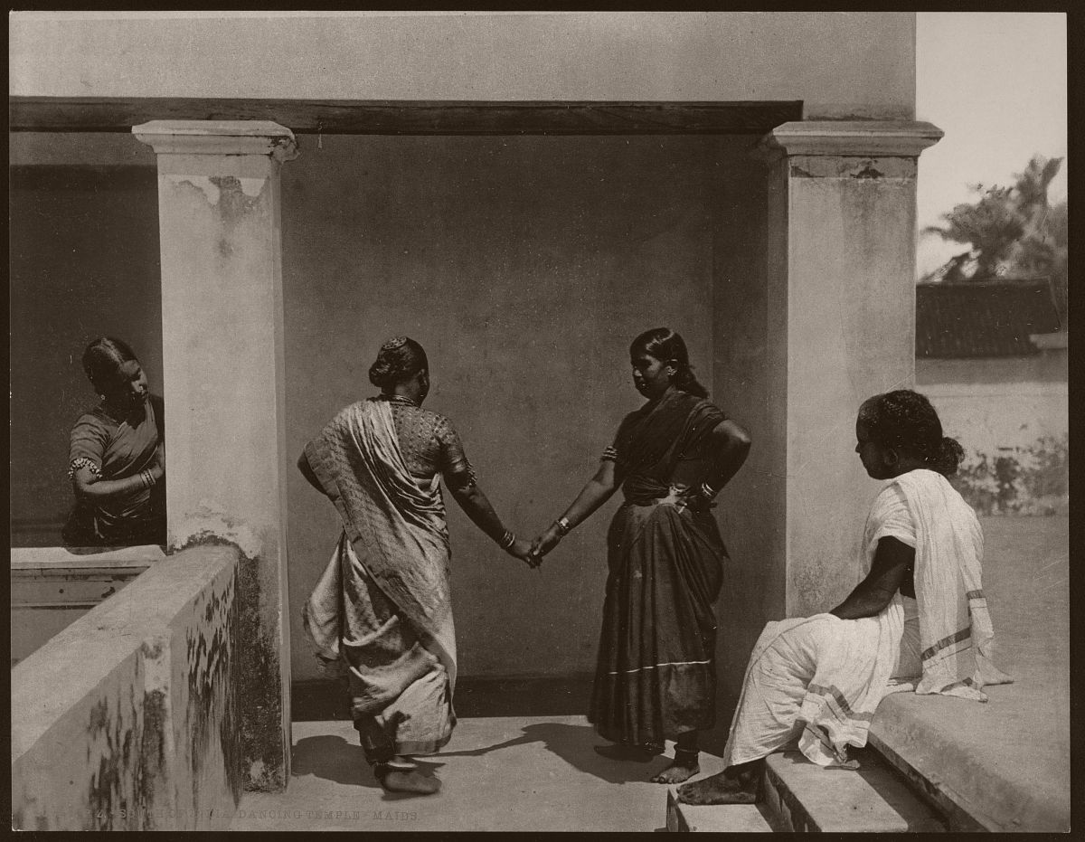 South of India. Dancing Temple-Maids
