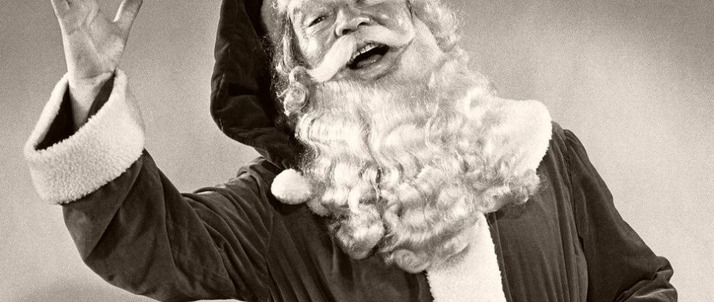 Vintage: Santa Claus in the past