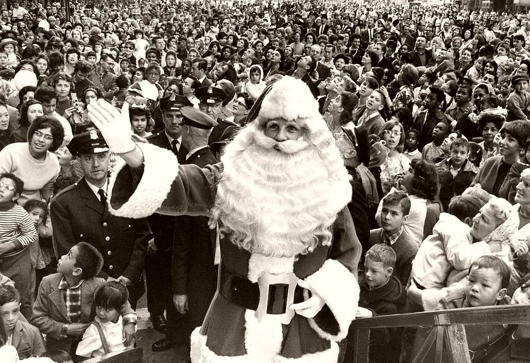 Vintage: Santa Claus in the past