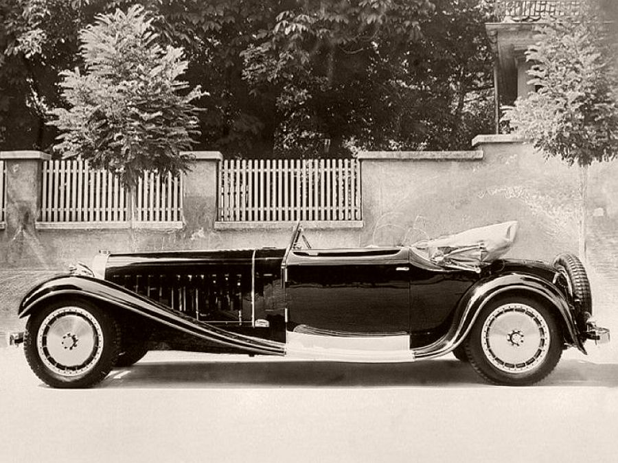 1931 Bugatti Type 41 Royale Victoria Cabriolet body by Weinberger