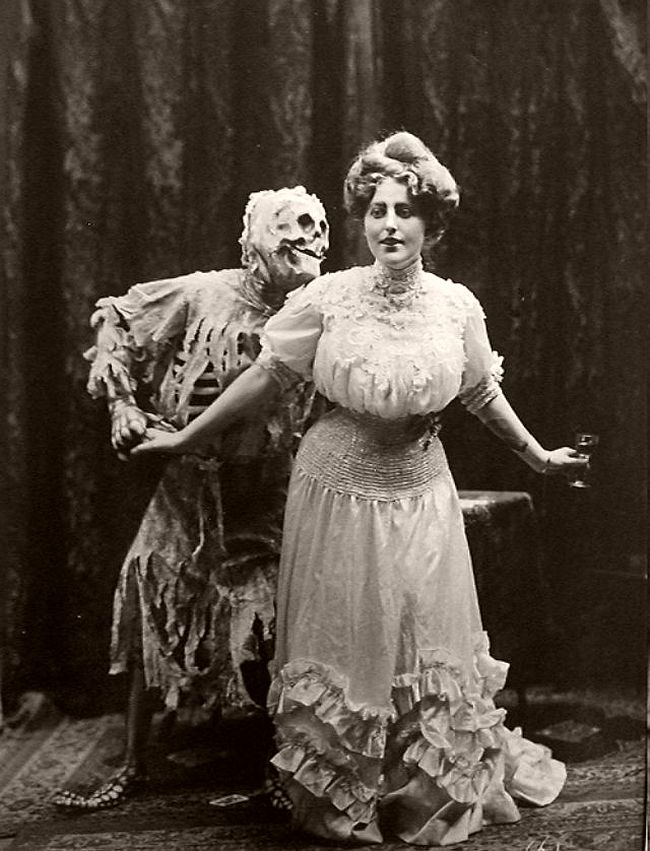 Victorian Play “Death and the Lady” (1906)