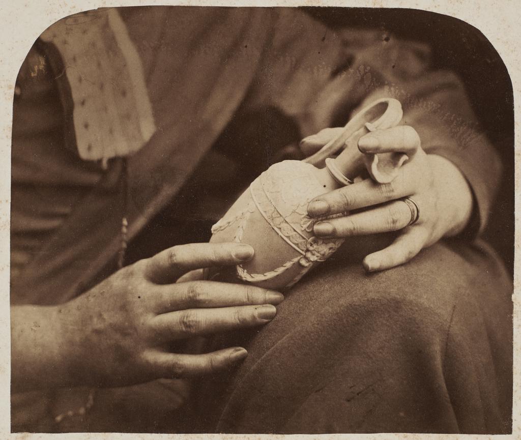 Study of Hands, 1856, Oscar Rejlander, albumen silver print. National Gallery of Canada, Ottawa. Purchased 2014 (46254)