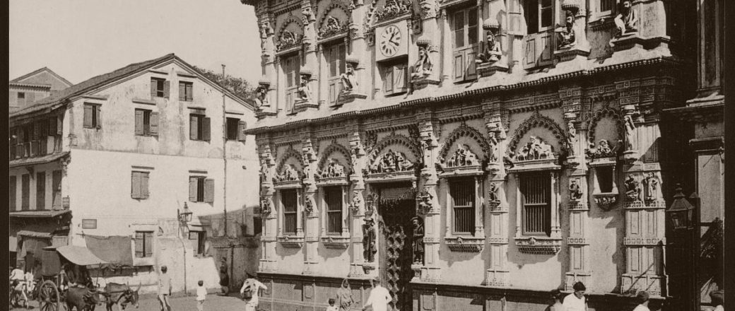 Vintage: Historic B&W photos of Bombay, India (1890s)