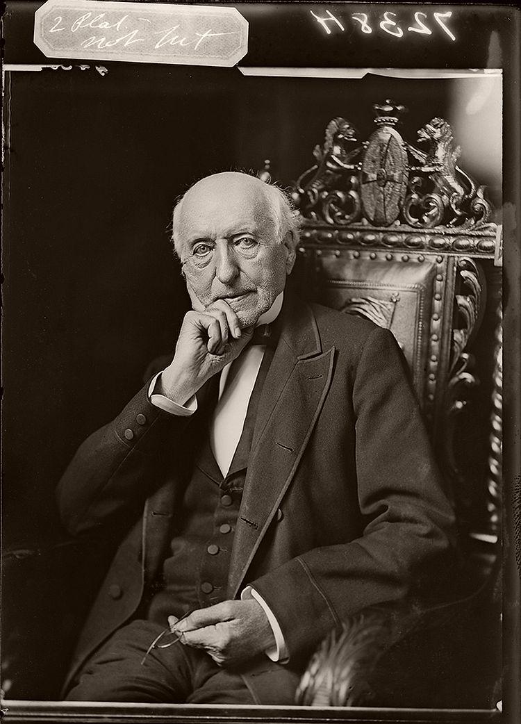 Studio portrait of James Erwin Yeatman (1818 – 1901). J.C. Strauss