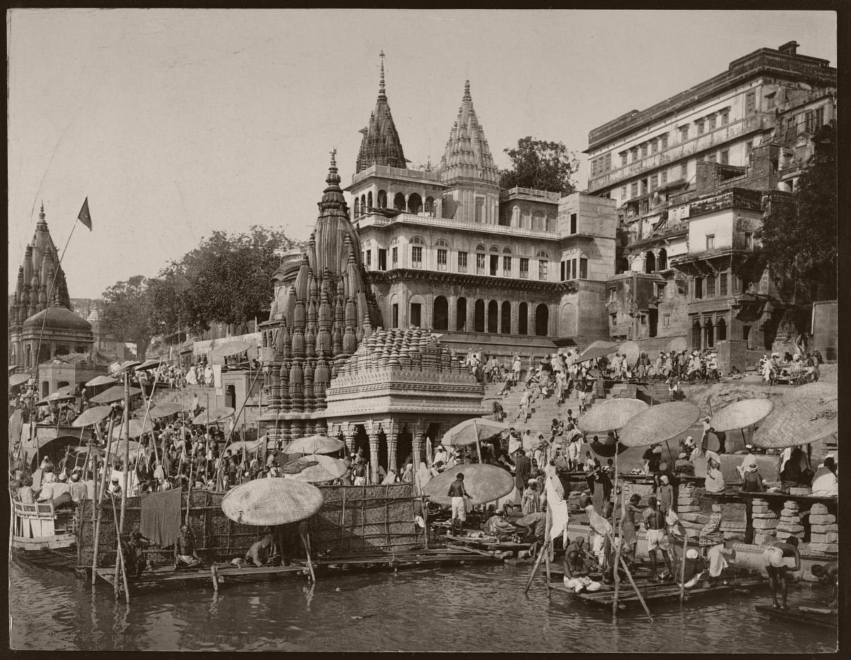 Vintage: Historic B&W photos of Benares (Varanasi), India (1890s) | MONOVISIONS - Black & White Photography Magazine