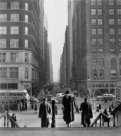 Looking East on 41st Street, NYC, 1947