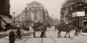 Vintage: Historic B&W photos of Brussels in 1908