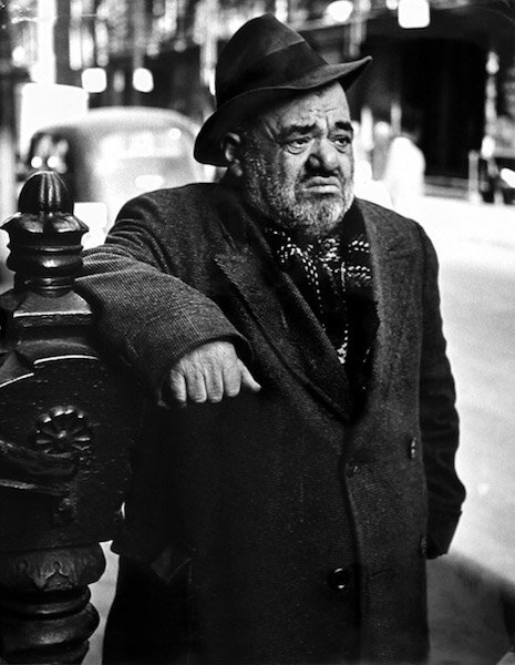 LISETTE MODEL  Lower East Side (man), New York, c. 1939