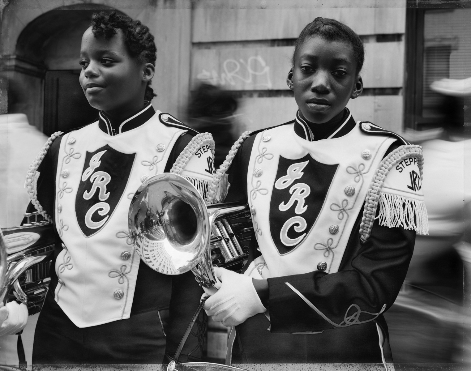 Two Girls from a Marching Band, 1990