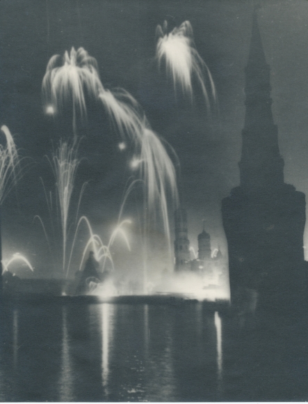 Fireworks over the Kremlin, 1940s