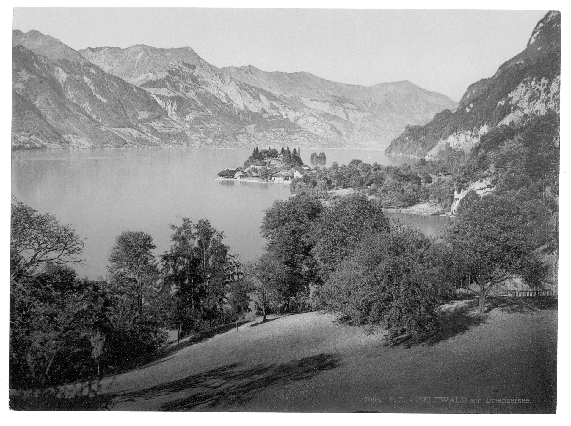 Iseltwald and Brienz Lake, Bernese Oberland, Switzerland