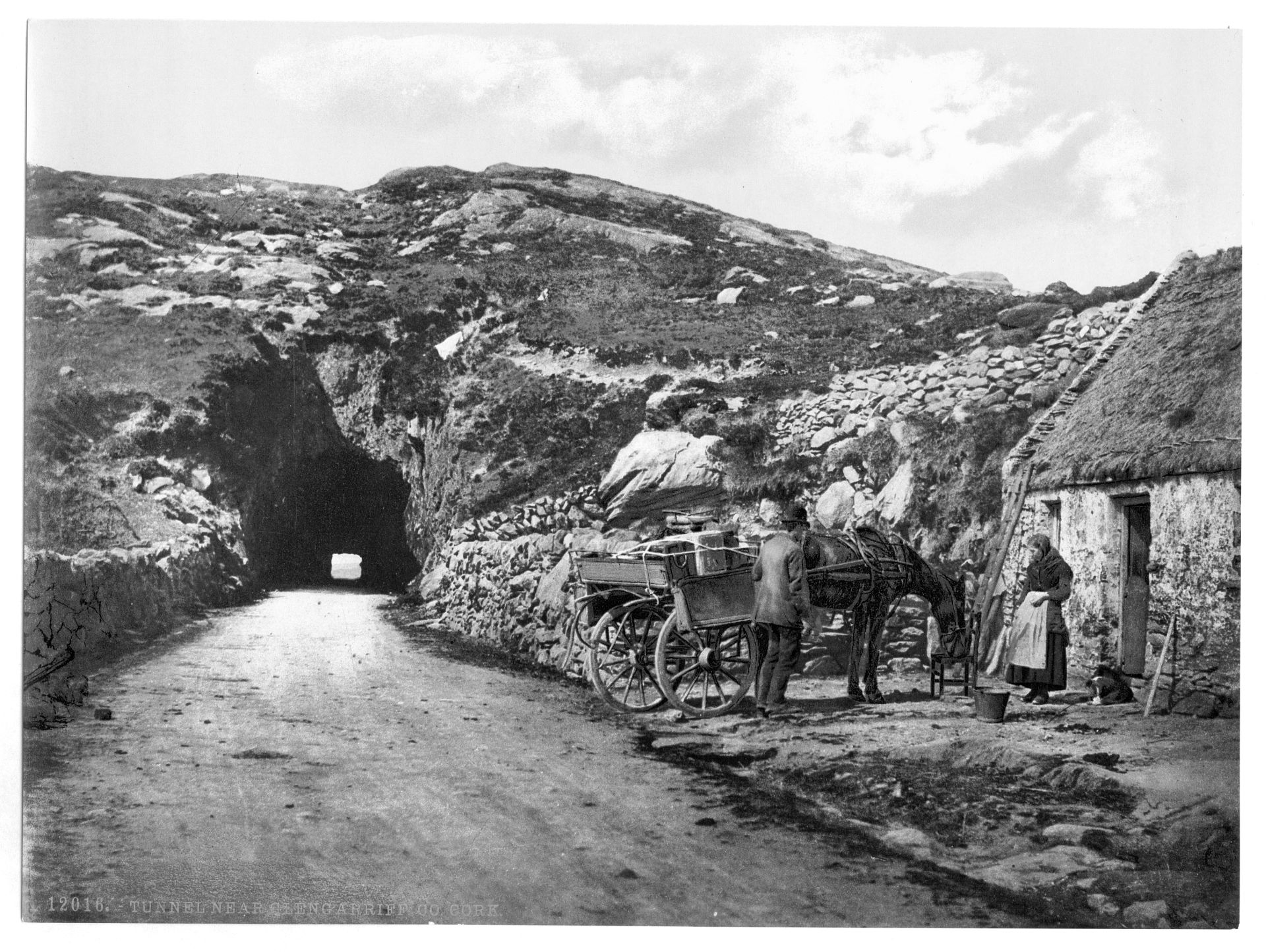 Tunnel near Glengariff. County Cork, Ireland