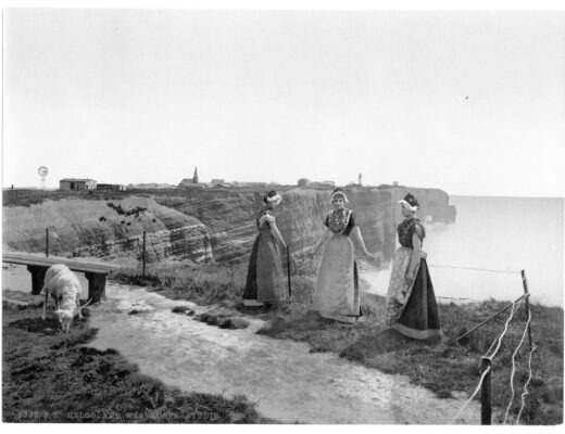 Vintage: Historic B&W photos of Helgoland, Germany (1890s)