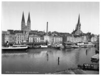 Vintage: Historic B&W photos of Lubeck, Germany (1890s)