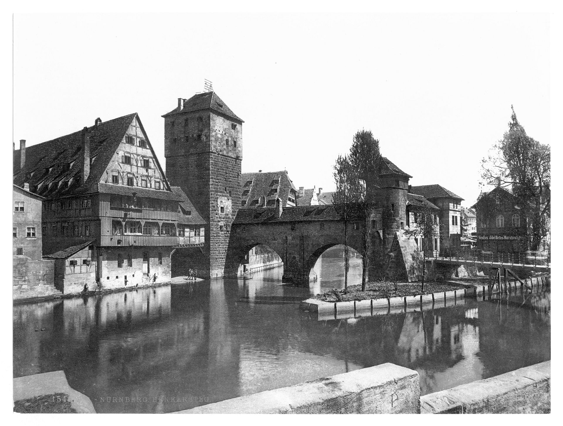 Hangman Bridge, Nuremberg, Bavaria, Germany