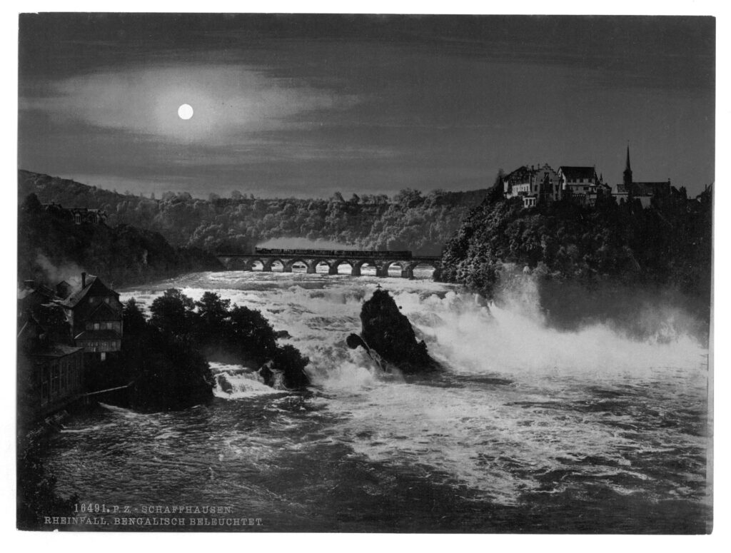 Vintage: Historic B&W photos of Schaffhausen, Switzerland