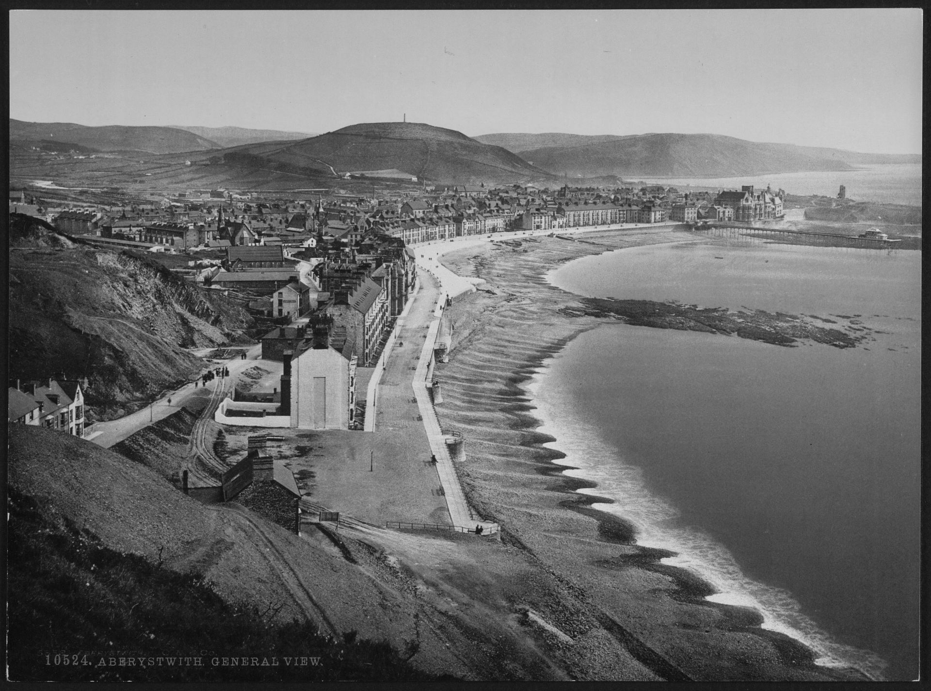 General view, Aberystwith, Wales