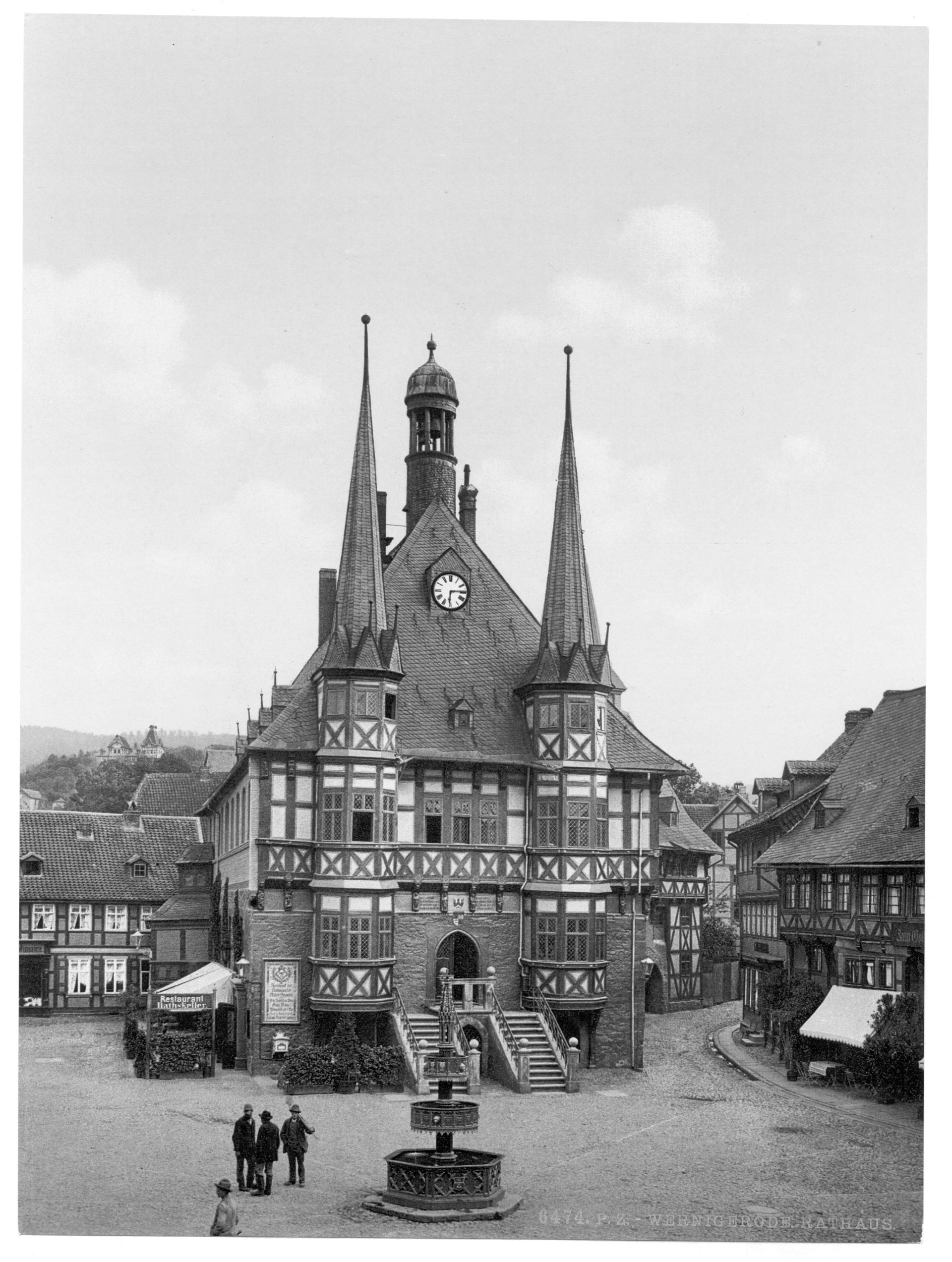 The town hall, Wernigerode, Hartz, Germany