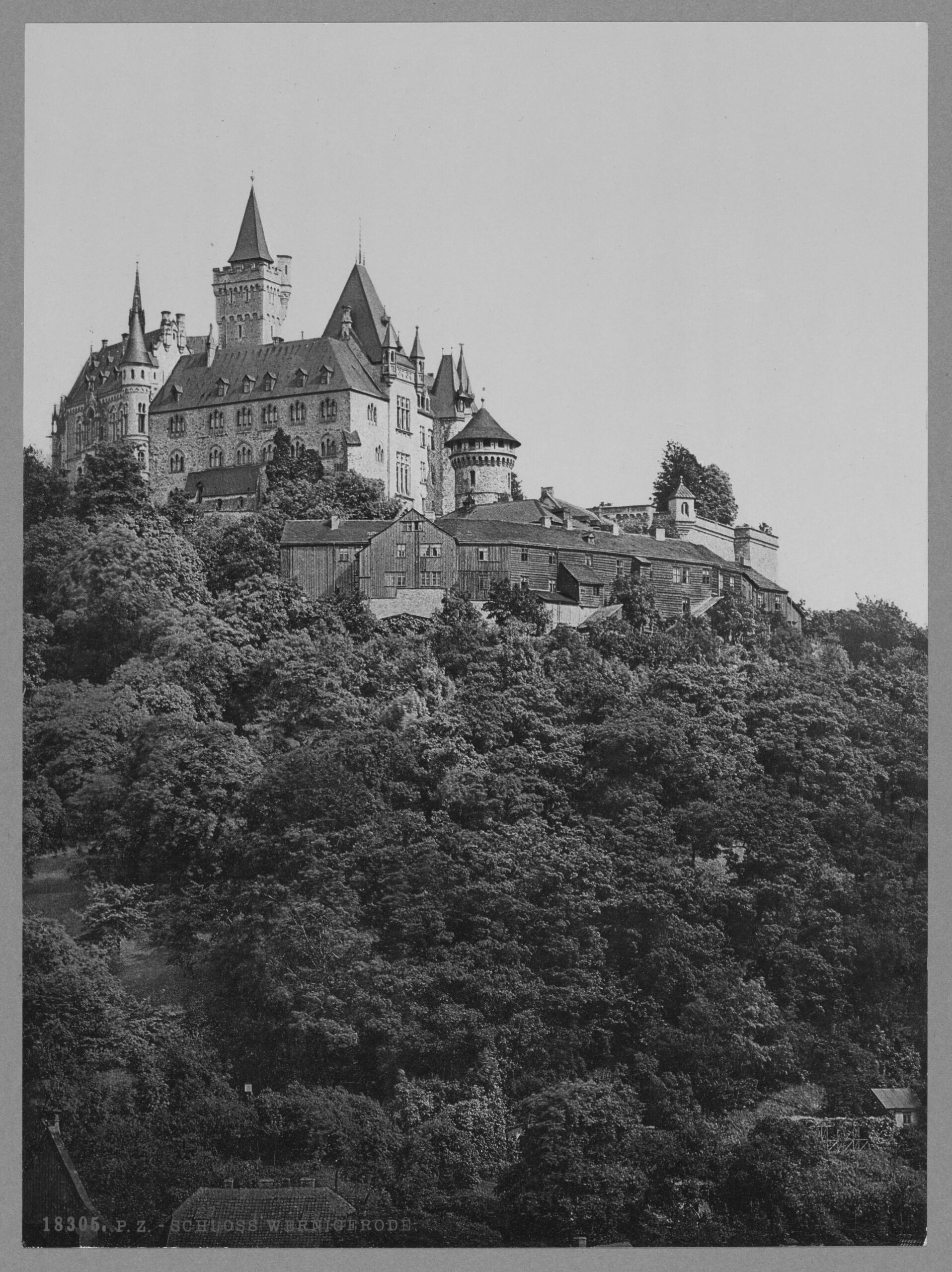 The castle, Wernigerode, Hartz, Germany