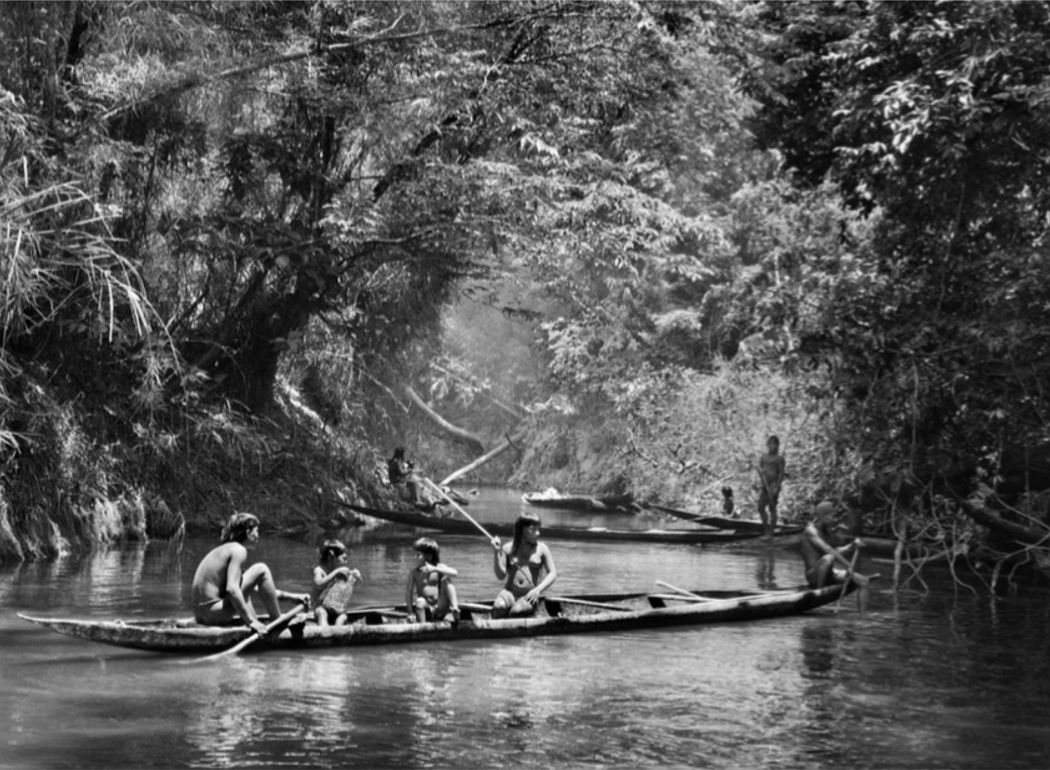 Pirakumã Kamayurá bringing fish for women’s festival, Yamurikumã, Xingu Indigenous Territory, 2005