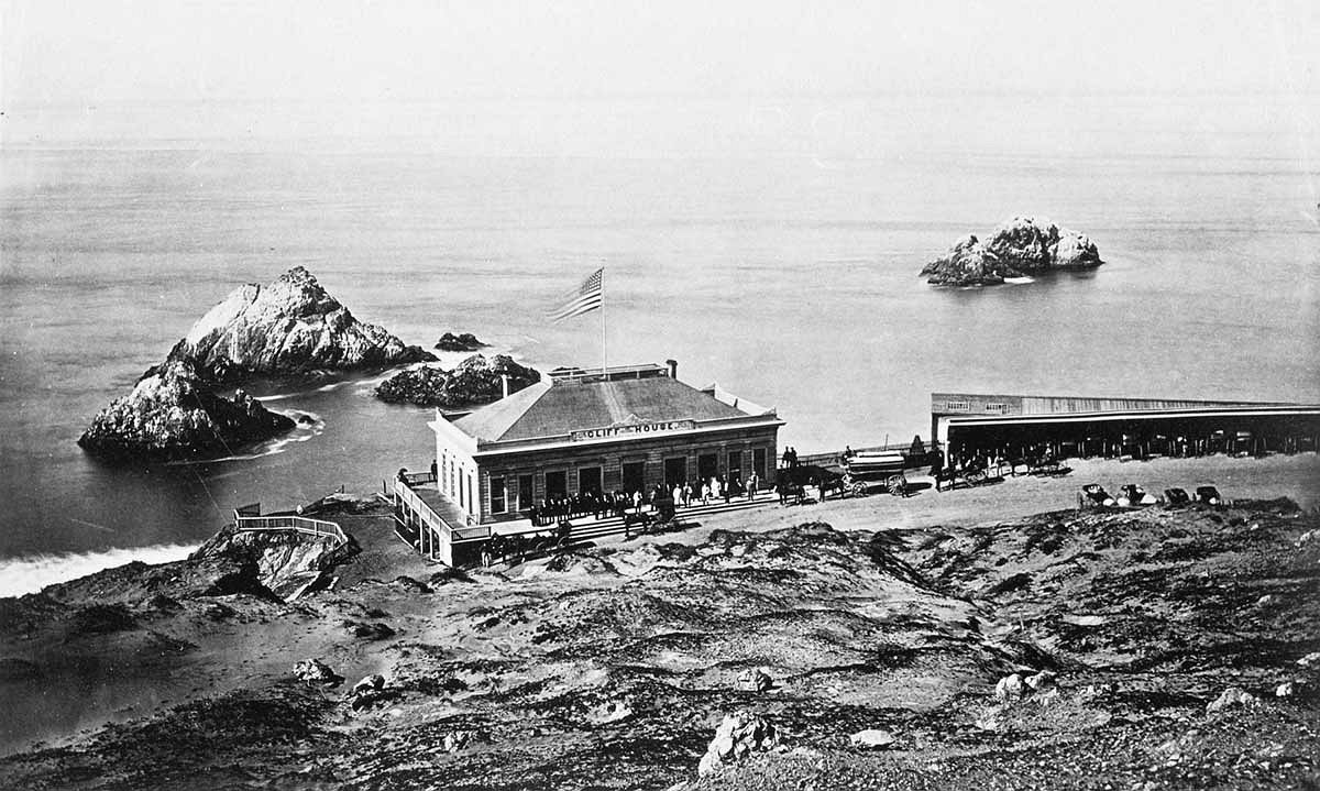 First Cliff House, c. 1868.
