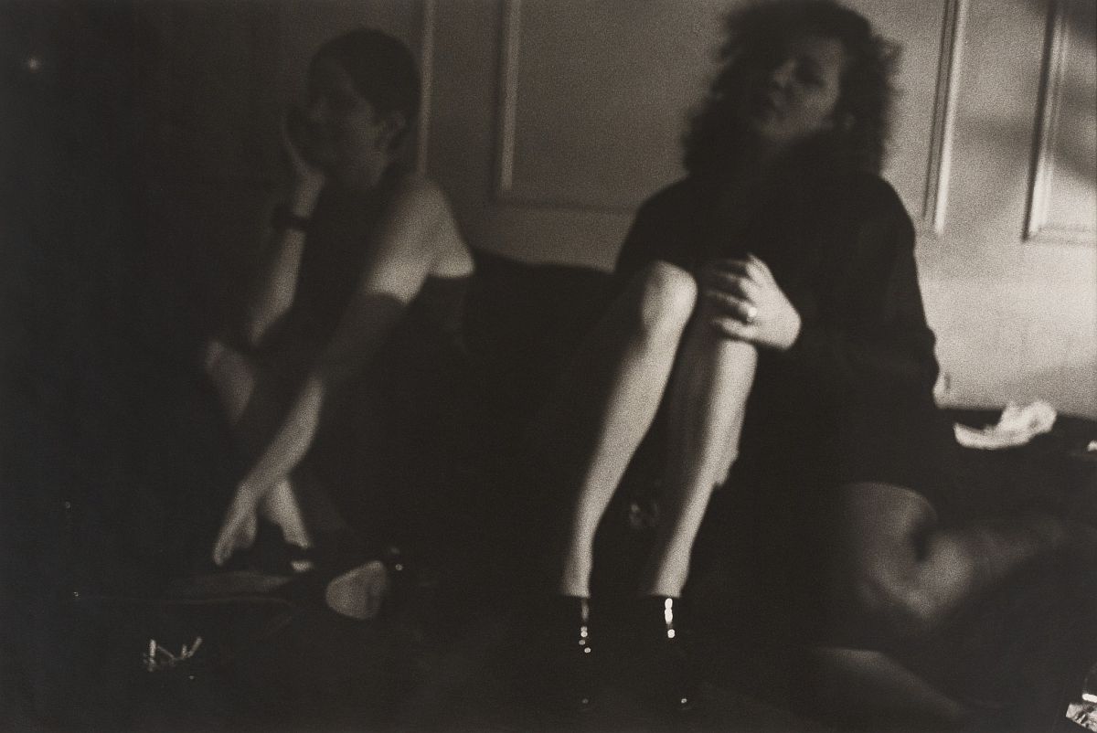 Allen Frame, Sarah, Siobhan (legs), and Nan, NYC, 1991