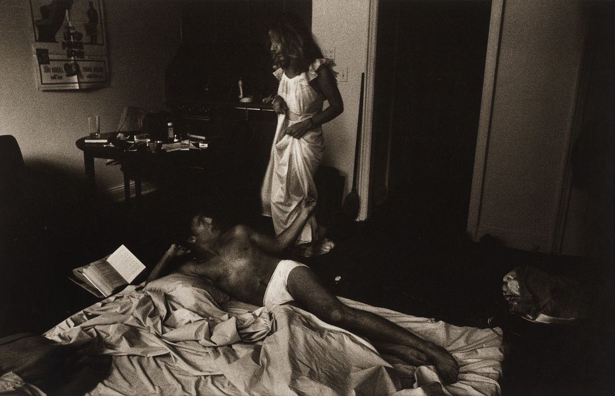 Allen Frame, Peter and Susan in my apartment, NYC, 1977