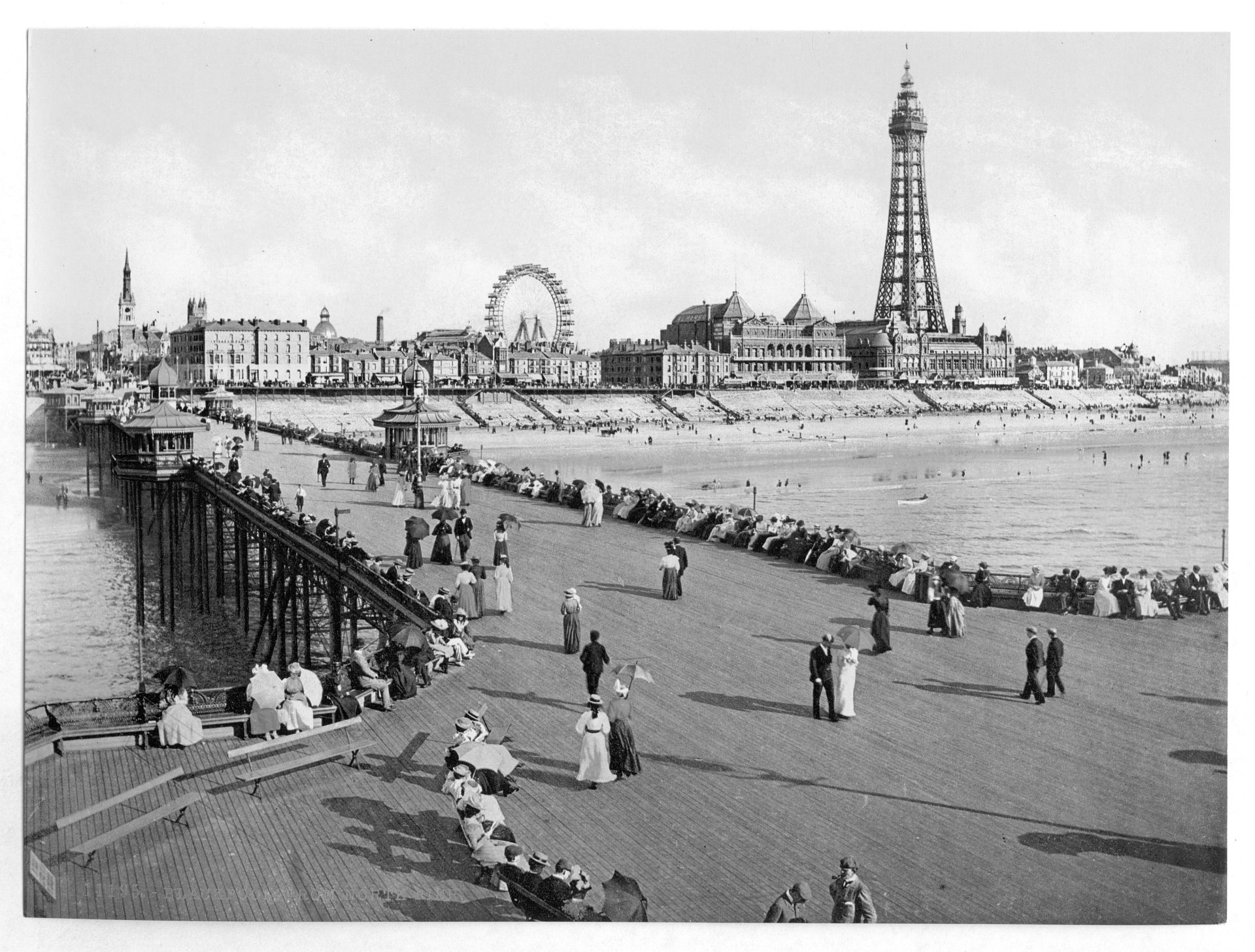 From North Pier, Blackpool, England