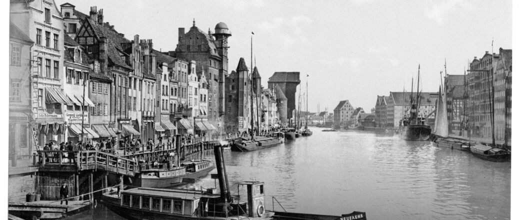 Vintage: Historic B&W photos of Danzig (Gdańsk), West Prussia, Germany (1890s)