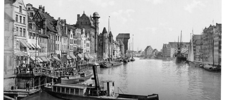 Vintage: Historic B&W photos of Danzig (Gdańsk), West Prussia, Germany (1890s)