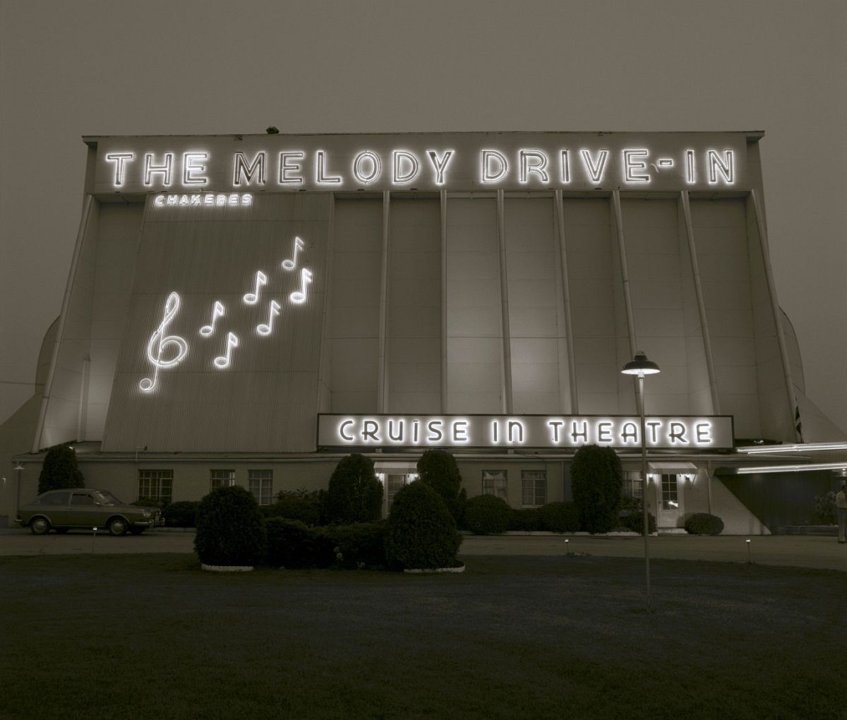 Melody Drive-in Theater, Springfield, Ohio1974